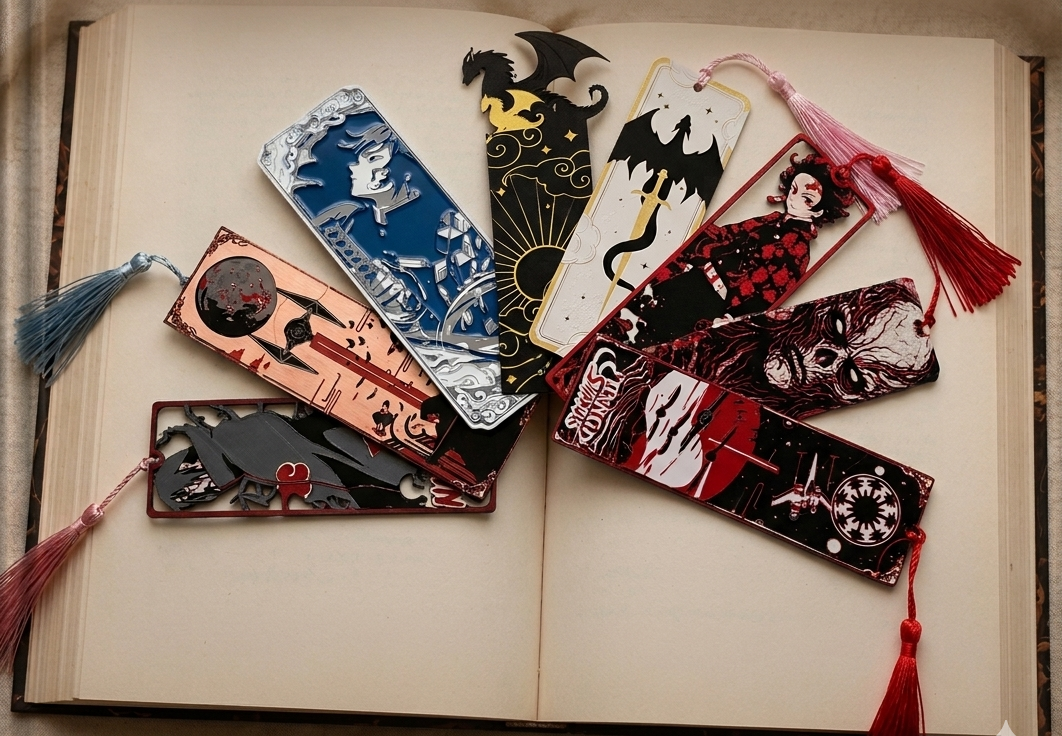 Marque-pages 3D